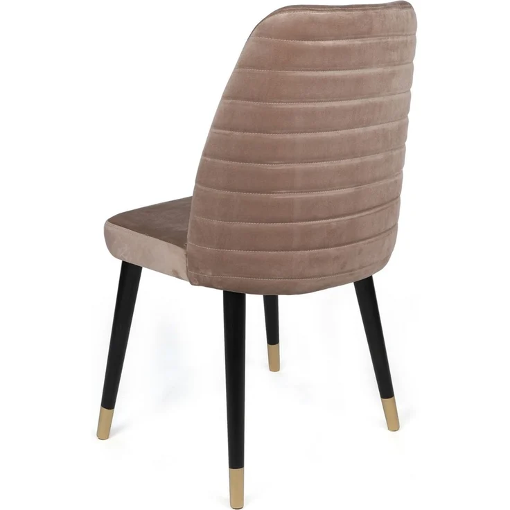 Skye Decor 'Hugo-364 V4' Stuhlset (4-teilig), Beige / Schwarz, 50 x 90 x 49 cm – Bild 5
