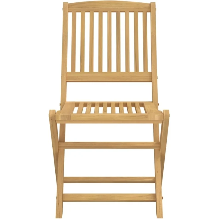vidaXL Gartenstühle 2 Stk. Klappbar 44x50x88 cm Massivholz Akazie 365743 – Bild 3