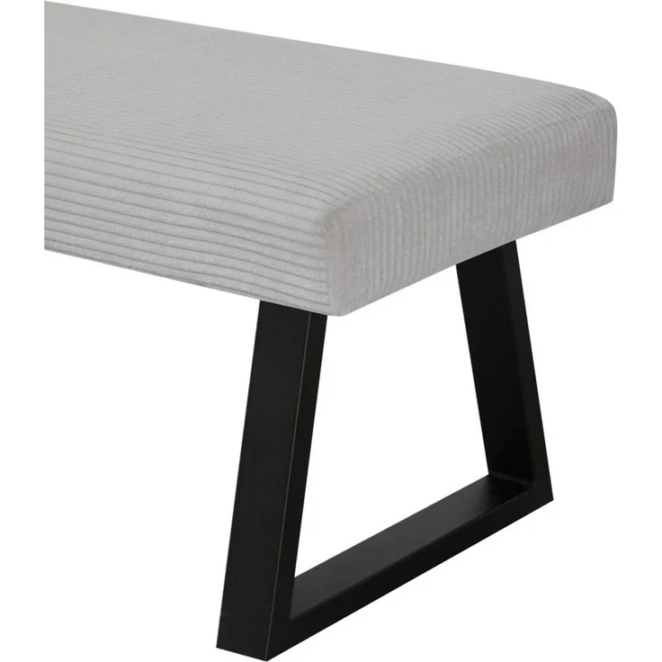 B&D home Essbank SIGFRID (1-St), gepolstert, Metallgestell, mit/ohne Rückenlehne, in 100/120/140/160cm – Bild 3
