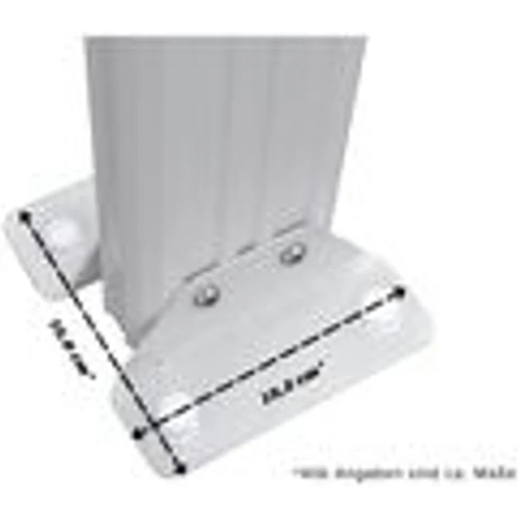Terrassenüberdachung Sky Guard Aluminium 557 cm als Bausatz Sichtschienen und Hohlkammerplatten Grau – Bild 4