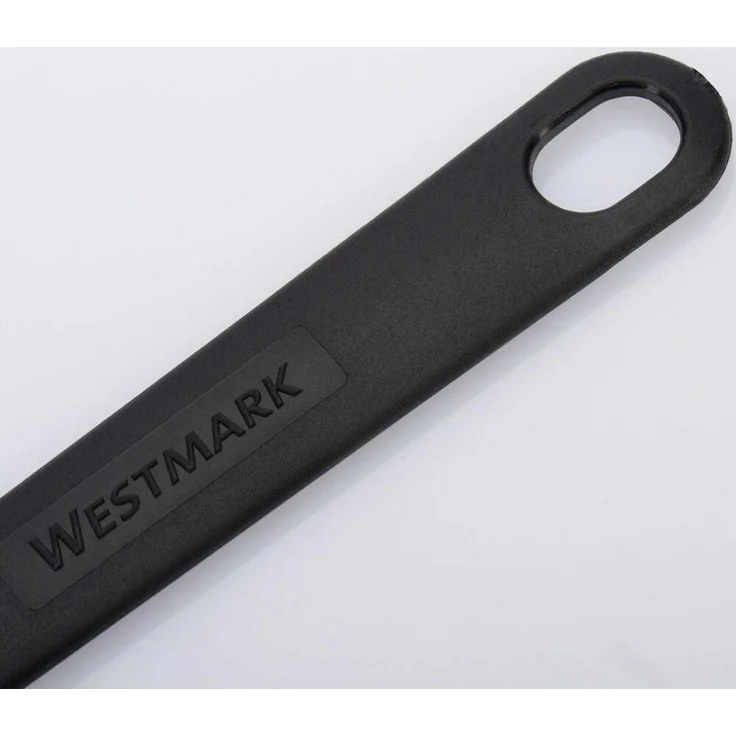 Westmark Pfannenwender, hochhitzebeständig bis 270°C, Länge: 28,3 cm, Kunststoff, Flonal Plus, Schwarz, 20352275 – Bild 3