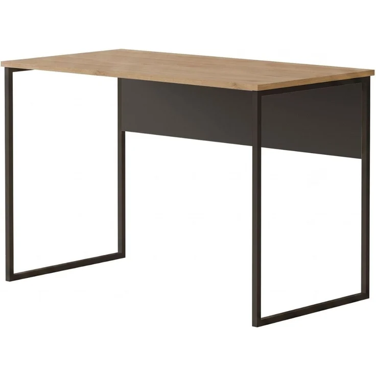 Skye Decor 'Nor2-Sa' Schreibtisch, Eiche / Anthrazit, 100 x 75 x 55 cm – Bild 4