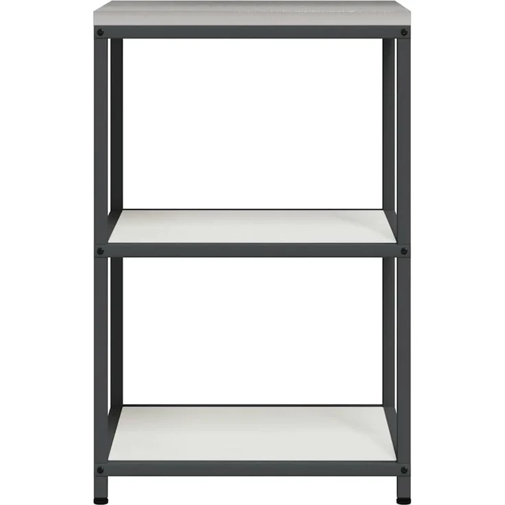 vidaXL Küchenregal HATTEM Weiß 60 x 50 x 92 cm Stahl 874962 – Bild 6