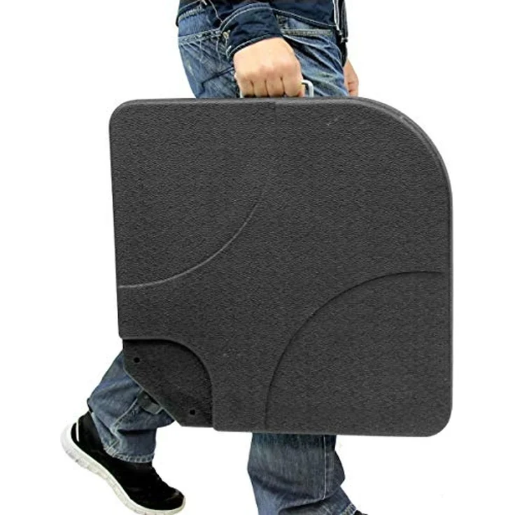 Swing&Harmonie Schirmständer-Platte Schirmgewicht befüllbar bis 130 kg Sonnenschirm Gewicht, (Schirmständer Beschwerungsplatten, Sonnenschirmständer Ampelschirm) – Bild 6
