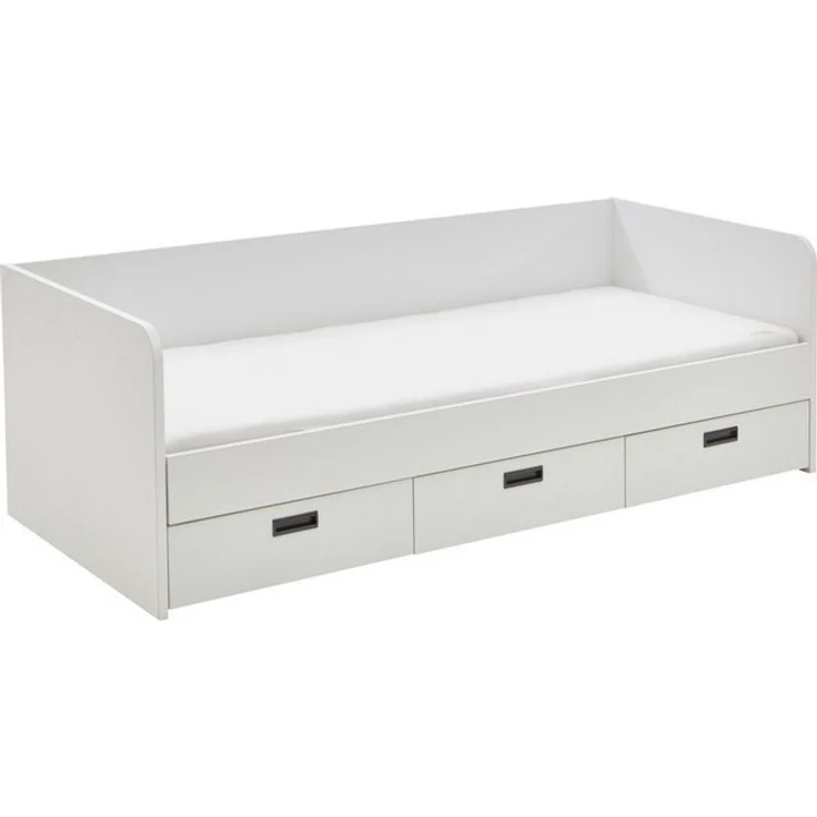 Relita Einzelbett, ausziehbar auf 180x200 cm, 3 Schubladen, mit Lattenrost, 2 Farben – Bild 4