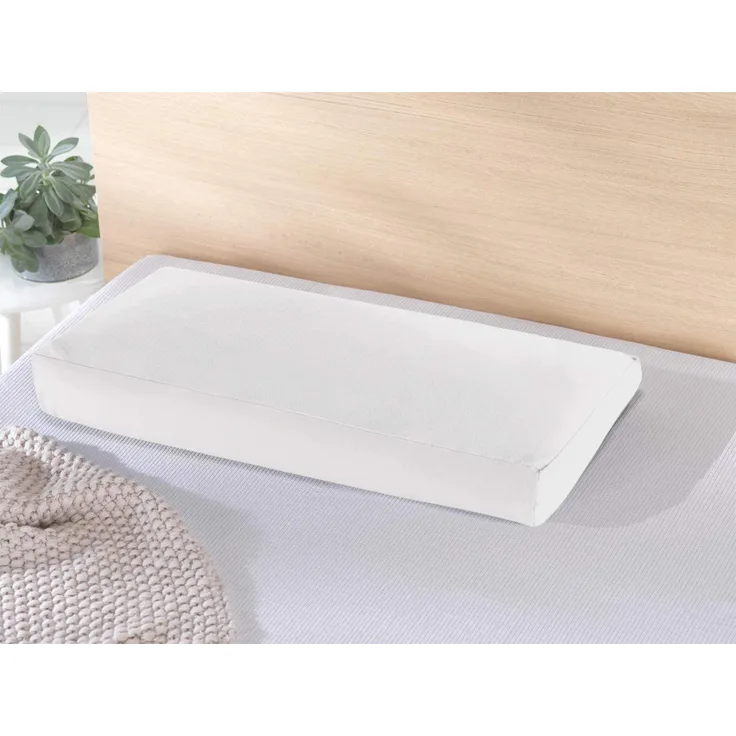 Theraline Pearlfusion Schlaf- und Nackenstützkissen 72 x 32 x 10 cm incl. Bezug weiß