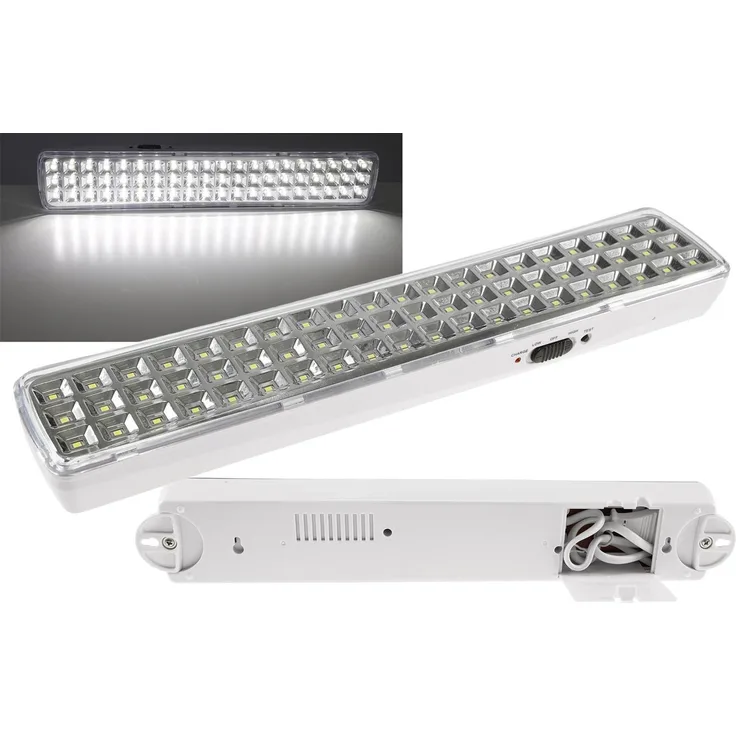 LED Notleuchte "CTNL-60 SMD" 365x70x37mmLithium Akku 3,7V/2200mAh, nur 4W