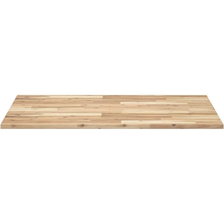 vidaXL Tischplatte Rechteckig 100x70x2 cm Massivholz Akazie 4008761 – Bild 4