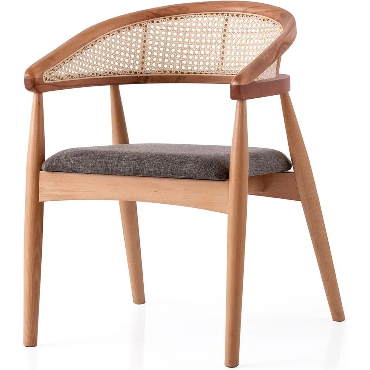 Skye Decor 'Atlas - 4353' Stuhl, Eiche / Hellbraun, 53 x 75 x 53 cm