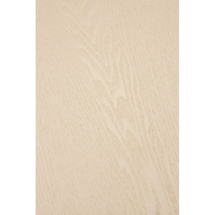 Zuiver Esstisch Pilar Rund aus Eschenfurnier in Beige, Ø100 cm, 100x100x76 cm – Bild 4