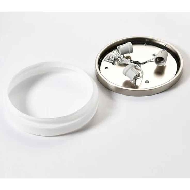 Lindby Deckenleuchten Amilia, Glas IP44, 3 x 15 W LED – Bild 7