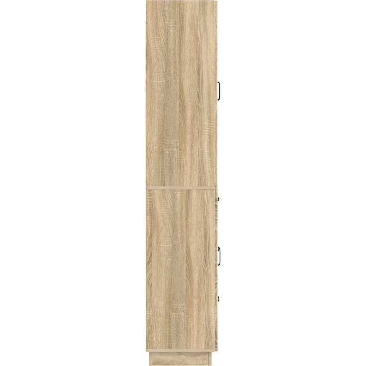 vidaXL Schrankset 2 pcs Sonoma-Eiche Holzwerkstoff 3416819 – Bild 5