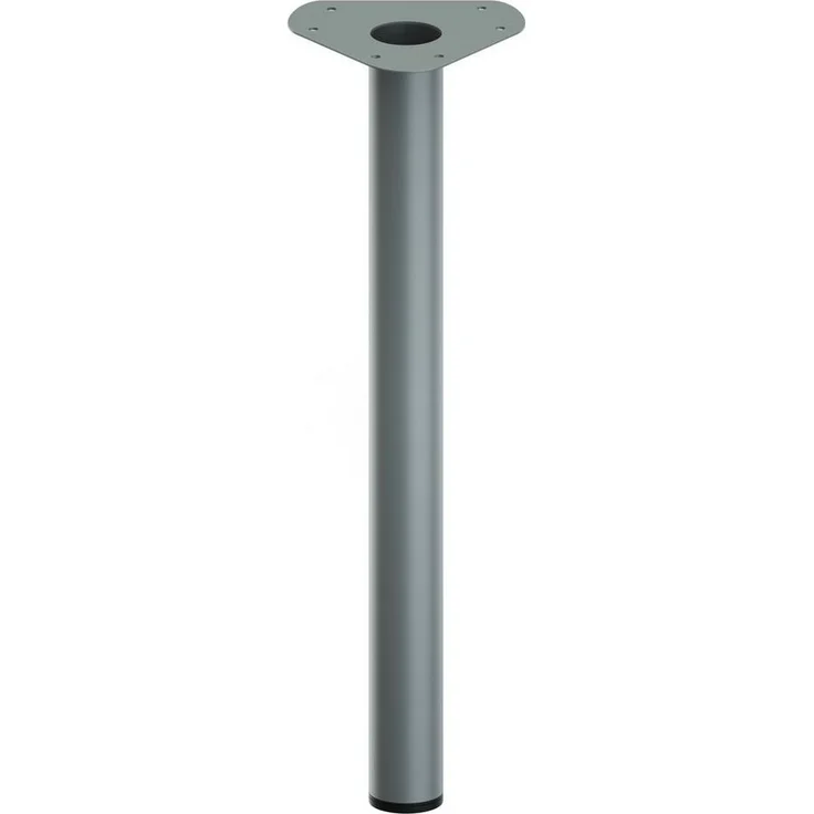 ib style Tischbein Tischbein Ø 60 mm Farbe:Weiß,Länge:40 cm, Tischfüße - Möbelfüße - mit integrierten Stellfuß – Bild 2