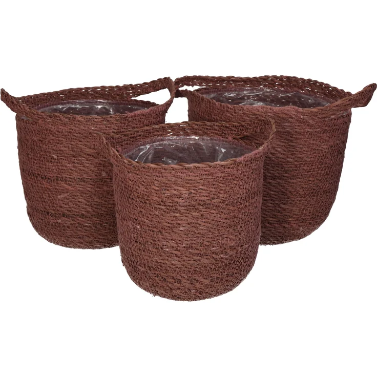 Pflanzgefäß COUNTRY BHT 25x24x25 cm braun – Bild 1