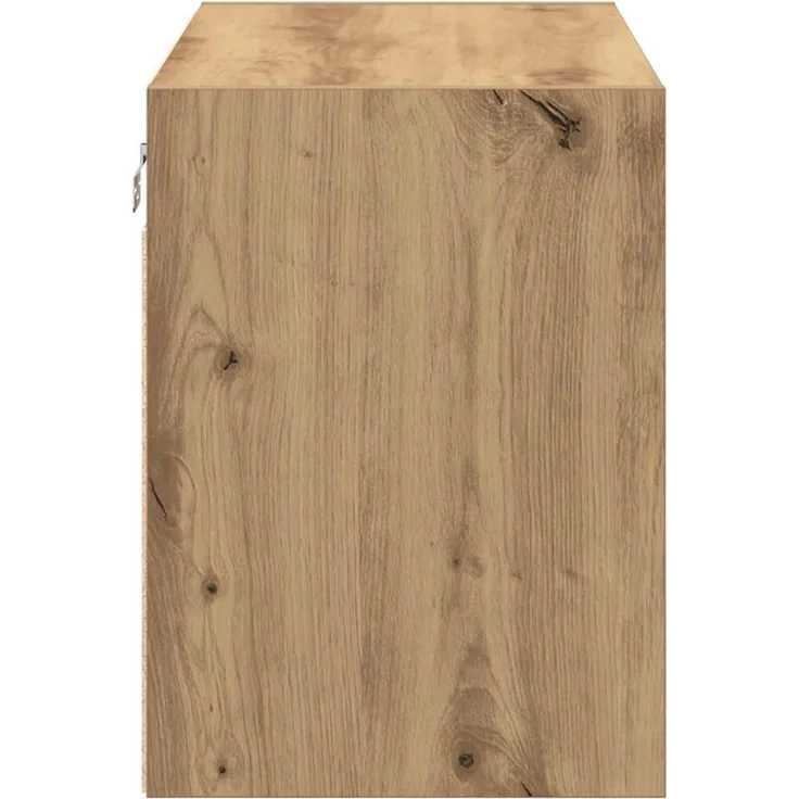 vidaXL Garagen-Wandschränke 2 Stk. Artisan-Eiche Holzwerkstoff 860660 – Bild 7