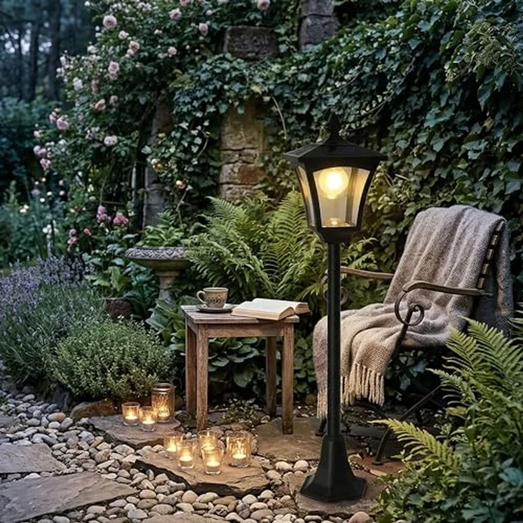 Northpoint LED Gartenleuchte LED 3in1 Solar Gartenlaterne Bewegungs- u. Dämmerungssensor – Bild 6