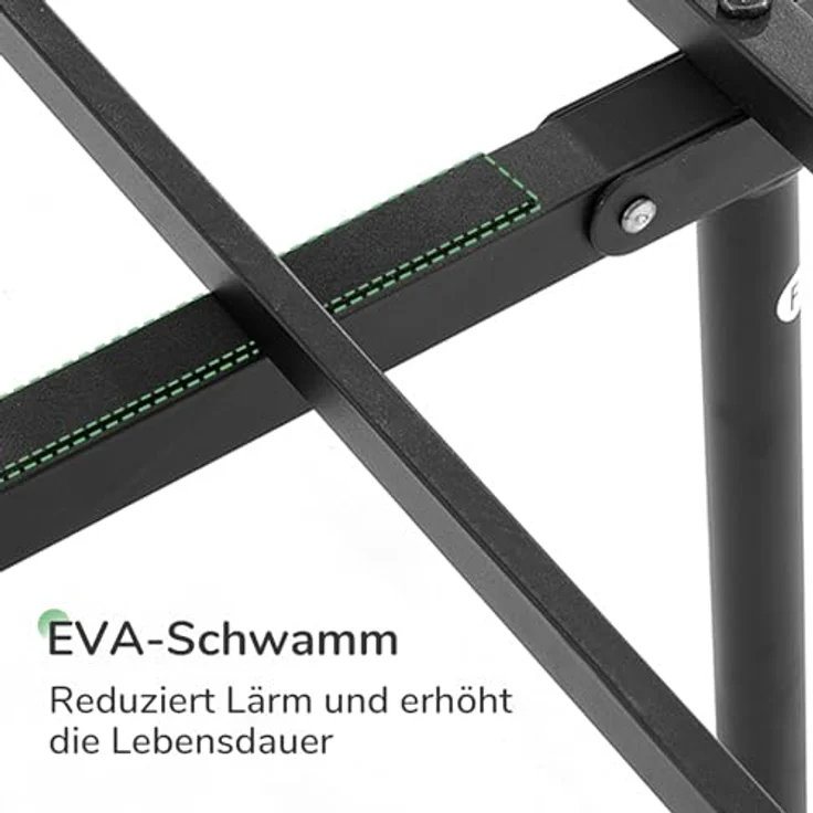 Novilla Bettrahmen 90x200 cm, Bettgestell mit Lattenrost aus Metall , Kopfteil mit Wellenmuster im modernen Stil,Modern Gästebett, Schwarz – Bild 5