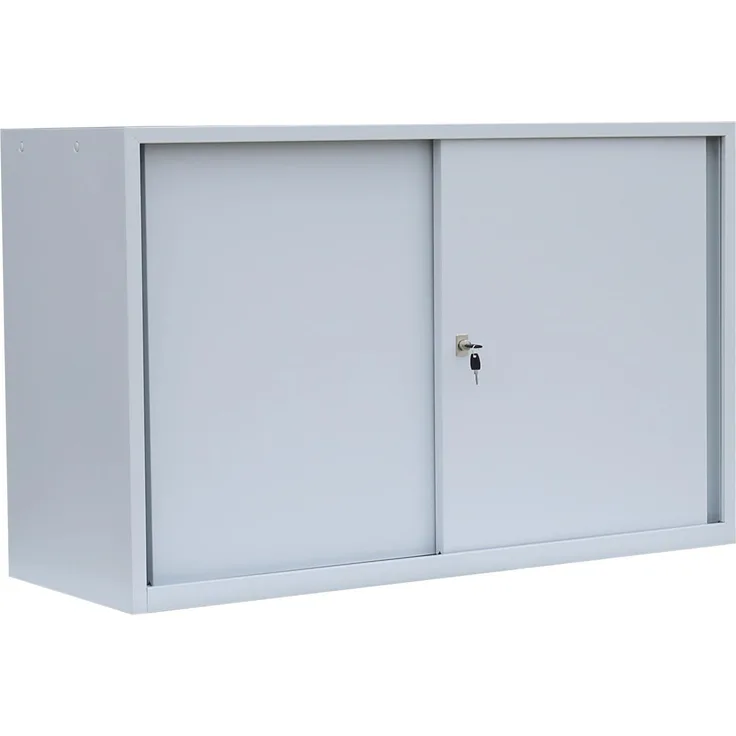 Schiebetürenschrank Sideboard Schwebetürenschrank Aktenschrank 750 x 1200 x 450 mm lichtgrau X-550125