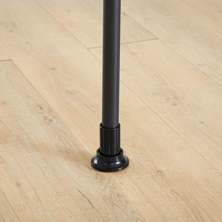 SoBuy KLS04-II-SCH Garderobenständer, Metall, Pulverbeschichtung, Schwarz, 232 x 252 x 38 cm – Bild 10