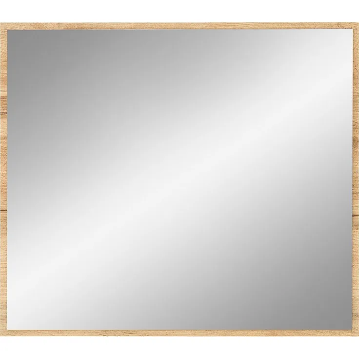 Wandspiegel Spike / Sparks, Glas, Holzwerkstoff, Holzfarben, 80 x 70 x 2 cm