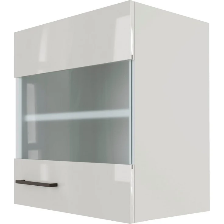 Flex-Well Glashängeschrank Lund (B x H x T) 50 x 89 x 32 cm, mit viel Stauraum – Bild 2