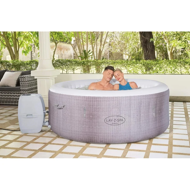 LAY-Z-SPA® Whirlpool 'Cancun AirJet™', Ø 180 x 66 cm, rund – Bild 19
