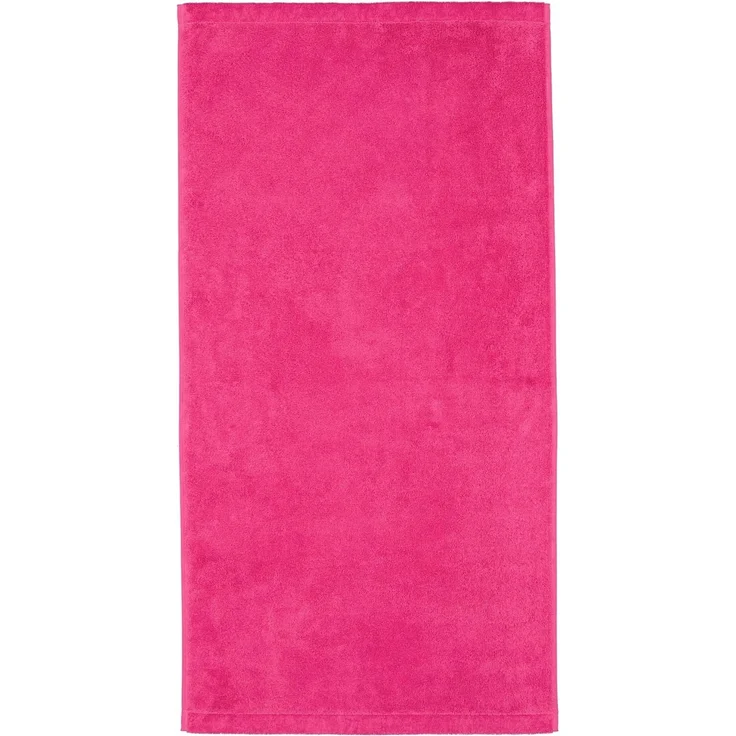 CAWÖ Gästetuch - Lifestyle, Walkfrottier, Baumwolle, einfarbig Pink 30x50cm – Bild 3