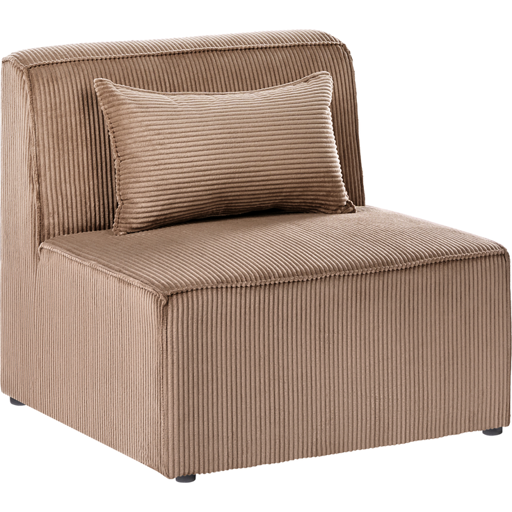 Sesselmodul LEMVIG Cord Sandbeige – Bild 3