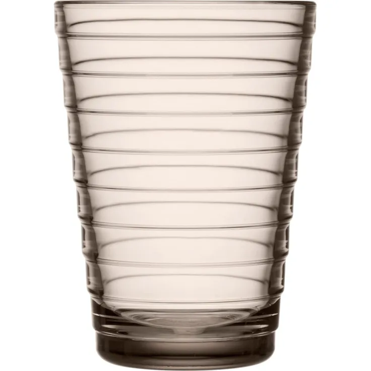 Iittala Aino Aalto Glas - 33 cl - Leinen - 2 Stück 1051123