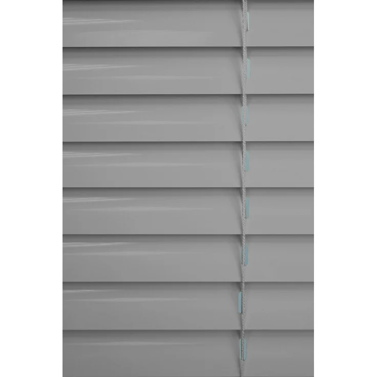 Qualitätsalujalousie 25mm in Silber in den Maßen (B x H) 110cm * 130cm – Bild 2