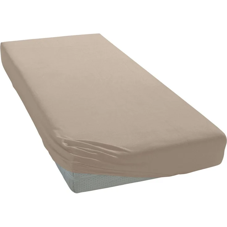 OTTO home Spannbettlaken PHYSALIS Comfort, Jersey, Gummizug: rundum, (1 Stück), Baumwolle 150 g/m², Matratzen bis 20 cm Höhe, Bettlaken, Spannbetttuch – Bild 2