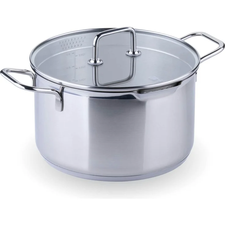 Chefkoch trifft Fackelmann Kochtopf mit Glasdeckel, Ø 24 cm, induktionsgeeignet, backofengeeignet – Bild 5