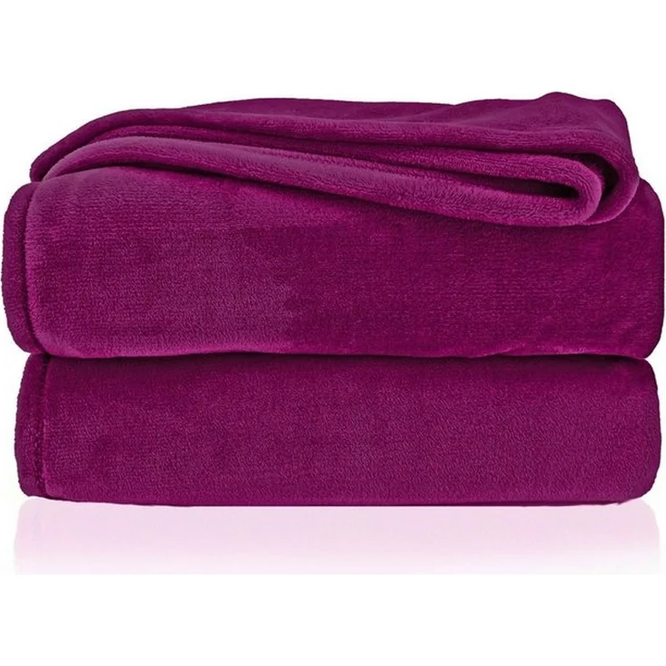 Wohndecke Premium Super Soft Flanell Kuscheldecke Sofadecke, heimtexland, super weich und flauschig, Allergiker geeignet, atmungsaktiv – Bild 4