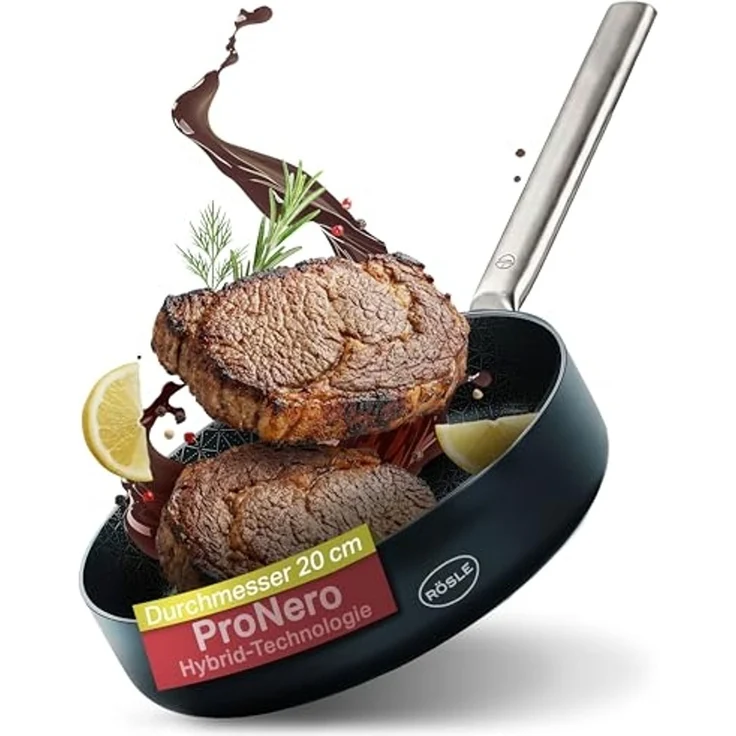 RÖSLE Bratpfanne EBONIC ProNero Bratpfanne 20cm – Bild 1