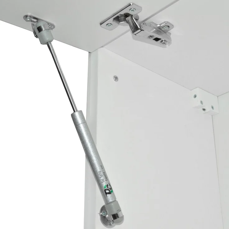 Eckküche Rick Weiß/Sonoma 250 x 60 cm , AP Marmor Vicco – Bild 2