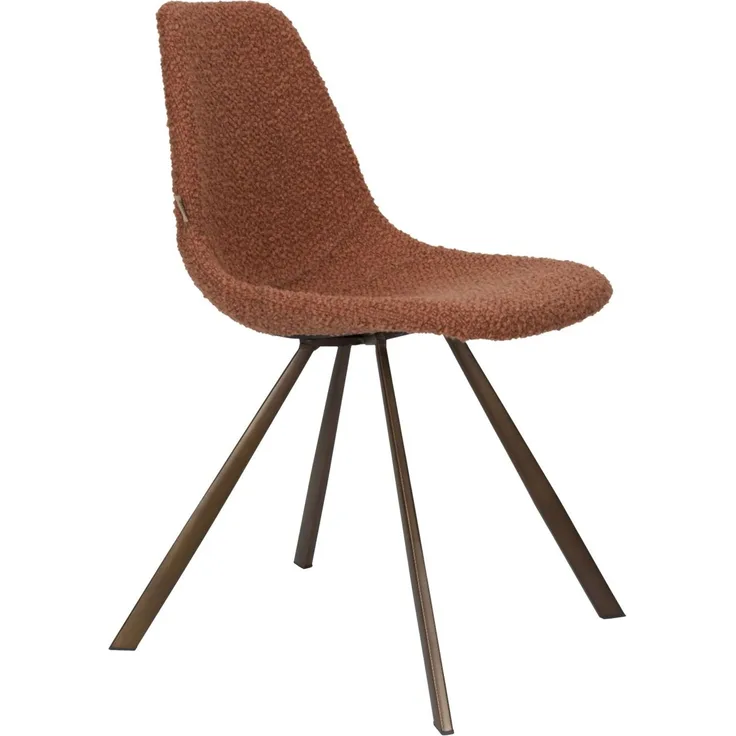 Esszimmerstuhl FRANKY Bouclé Terra von DutchBone