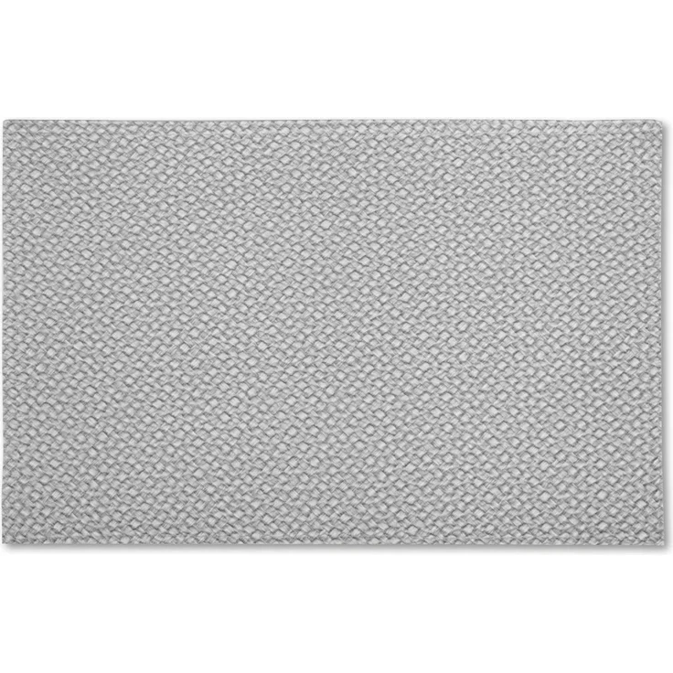 4er Set Tischset Platzset Tischmatte Platzdeckchen ca. 30x45 cm Auswahl: geflochten - hellgrau – Bild 2