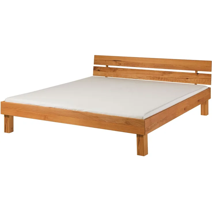 Bett Kernbuche 180x200x73 natur geölt TomMe #104