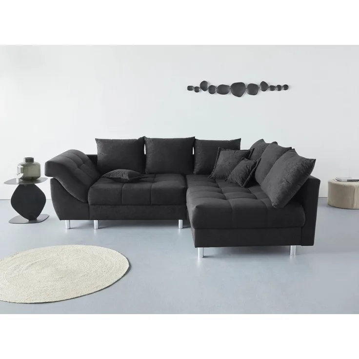 COLLECTION AB Ecksofa Innsbruck L-Form, inklusive Federkern, Recamiere links oder rechts montierbar