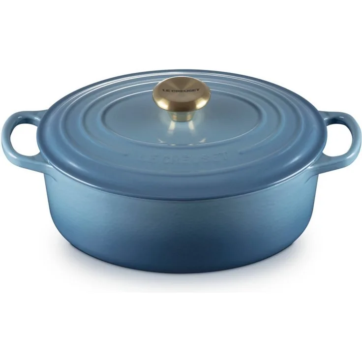 LE CREUSET Bräter Gusseisen-Bräter mit Deckel, Oval