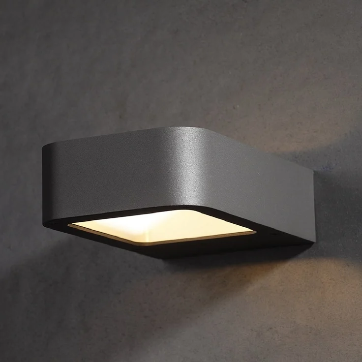 Heitronic 35201 LED Außenwandleuchte Juna anthrazit IP54 3000K – Bild 1