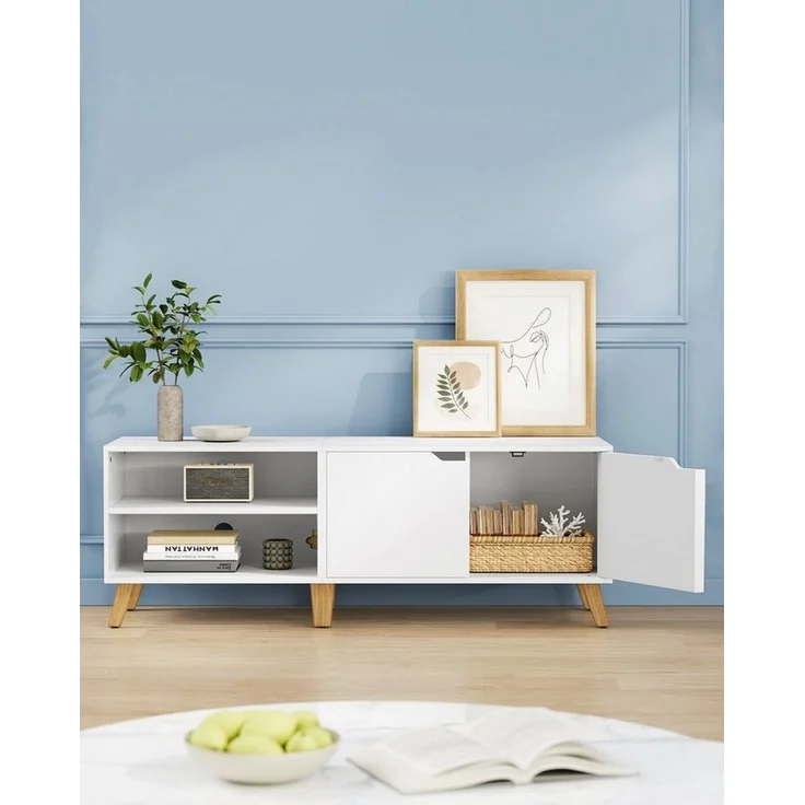 Vasagle Lowboard TV-Schrank, Lange 140cm, für Fernseher bis zu 65 Zoll – Bild 3