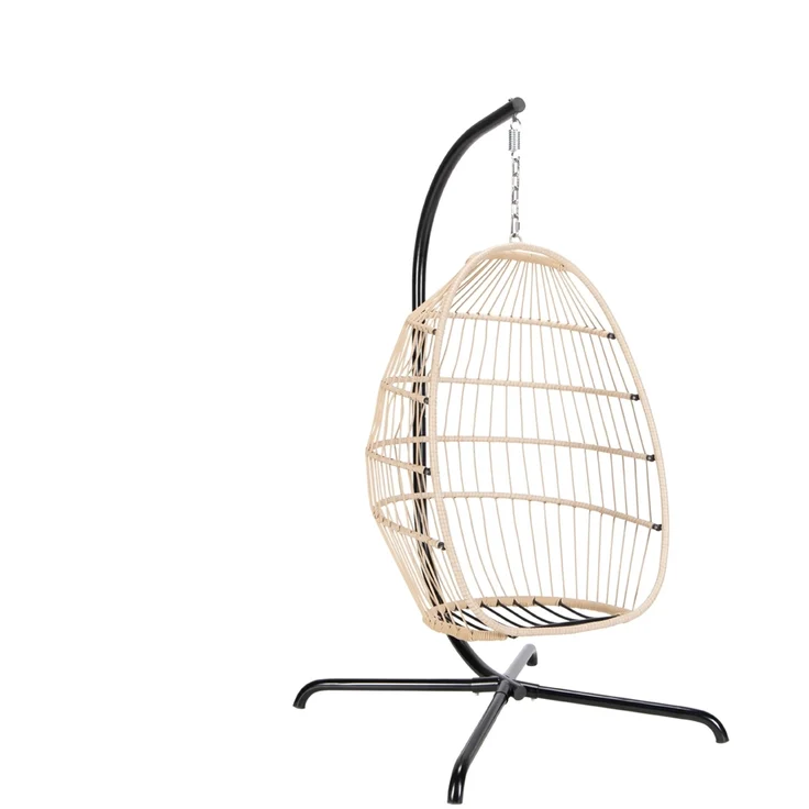 HOME DELUXE Hängesessel LOMA – 1 Sitzer Beige – Bild 5