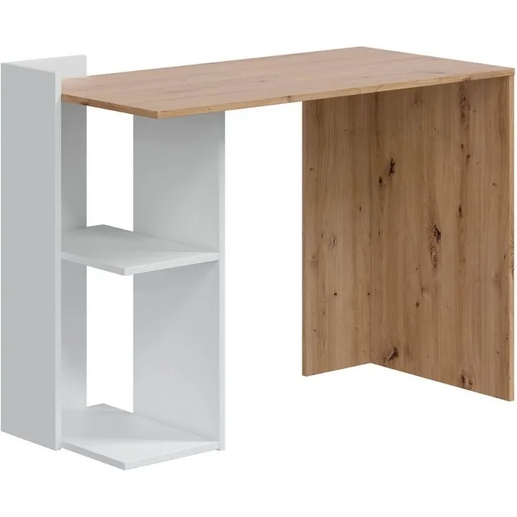 habeig Schreibtisch mit Regal Arbeitstisch Holzschreibtisch Kinderschreibtisch Tisch, 100cm breit