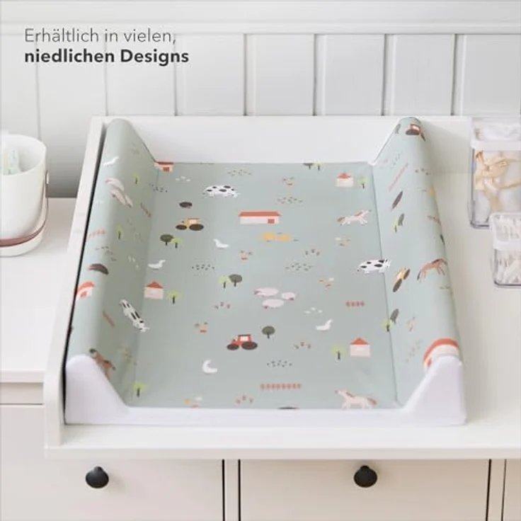 Rotho Babydesign Wickelauflage Keil (50x70 cm) Roadmap – Bild 7