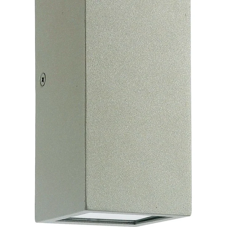 LED Wandleuchte, IP44, Up & Down, Edelstahl, H 16cm – Bild 8