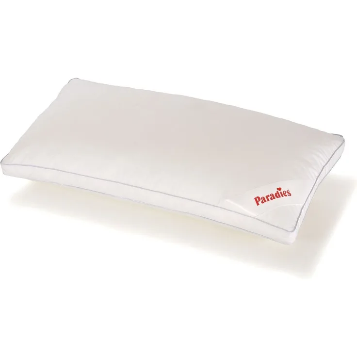 Paradies 'Softy' Kopfkissen, fest, Baumwolle weiß, 40x80 cm