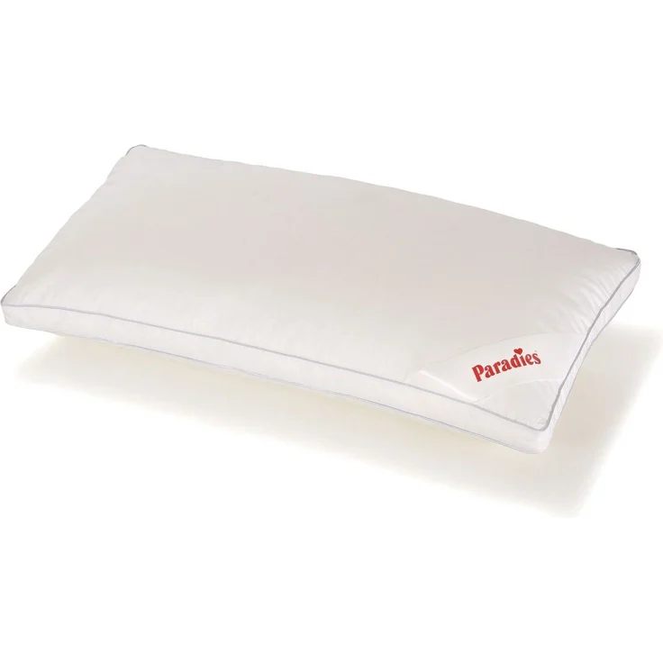 Paradies 'Softy' Kopfkissen, fest, Baumwolle weiß, 40x80 cm – Bild 1