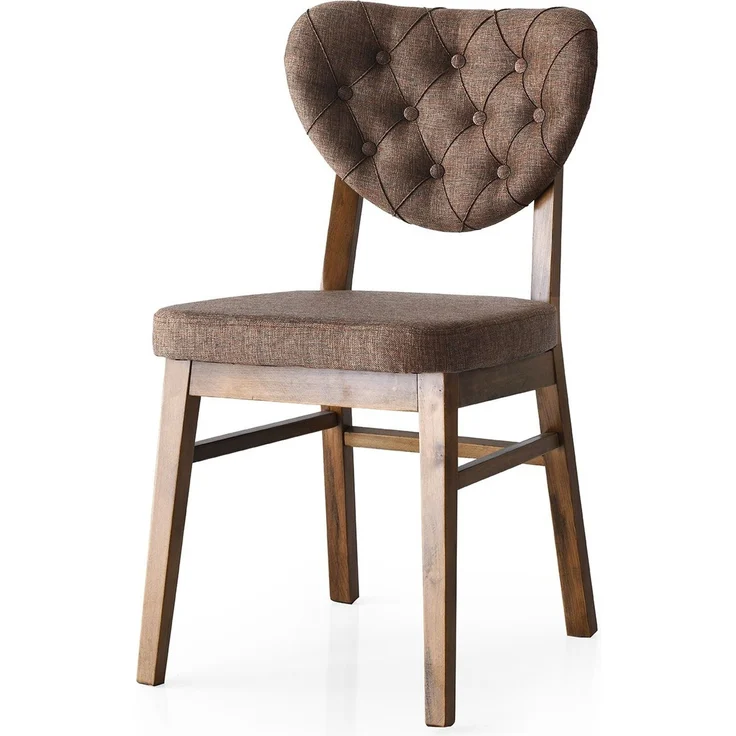 Skye Decor 'Elma - 766' Stuhlset (2-teilig), Braun, 47 x 88 x 52 cm – Bild 2