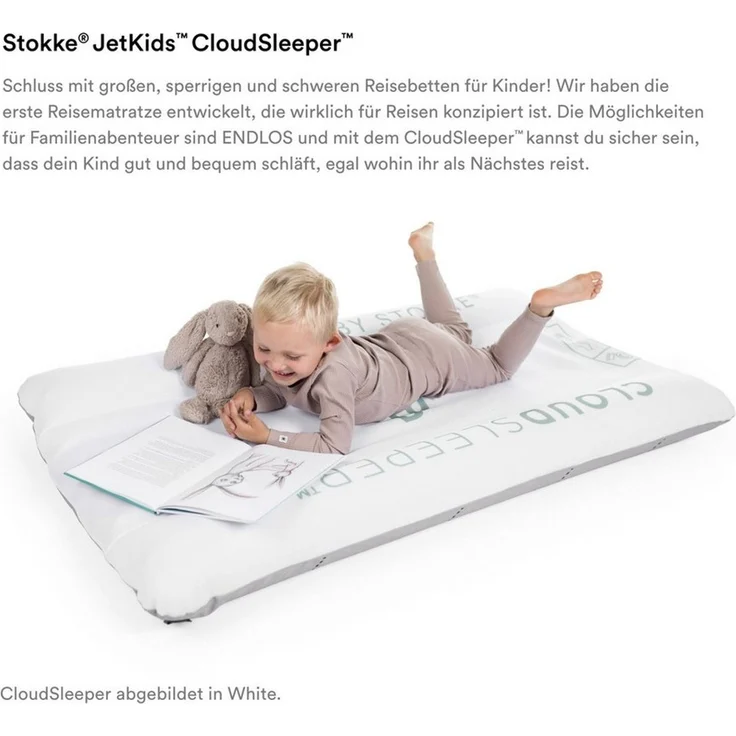 Stokke Luftmatratze Jetkids CloudSleeper™ Das aufblasbare Kinderbett – Bild 4
